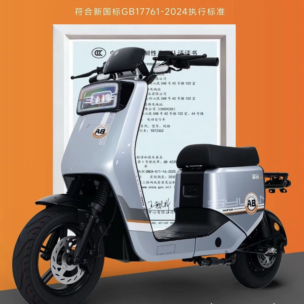 新新国标深远A8-GB经典国标版新国标锂电池电动车外卖版