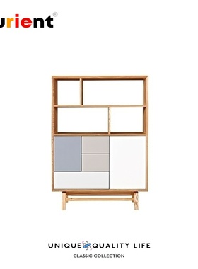 Furient北欧实木 设计师家具 monterey storage unit书架 置物架