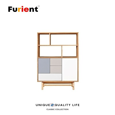 Furient北欧实木 设计师家具 monterey storage unit书架 置物架