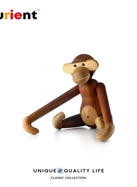 Furient创意设计师摆件 kay bojesen monkey木偶猴子工艺装饰品