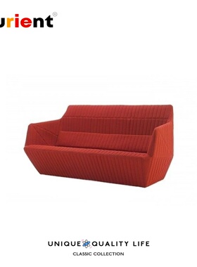 Furient欧式 设计师家具 facett 2-3 seater sofa小户型布艺沙发