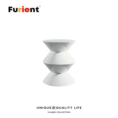 Furient设计师家具 cesar side table塞萨尔茶几 玻璃钢角几边几