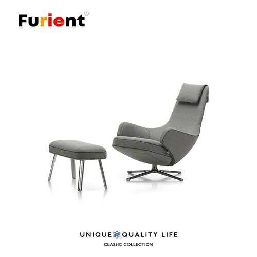 Furient创意设计师家具 repos lounge chair and ottoman/沙发椅