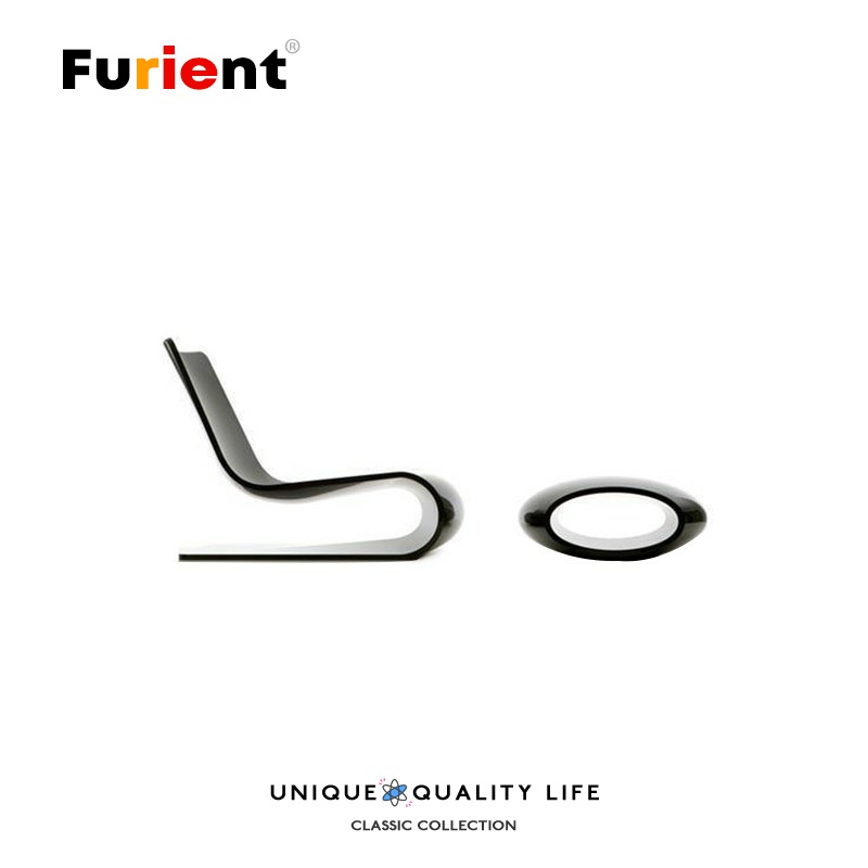 Furient创意设计师家具 nouvelle vague chair新浪潮椅 玻璃钢椅