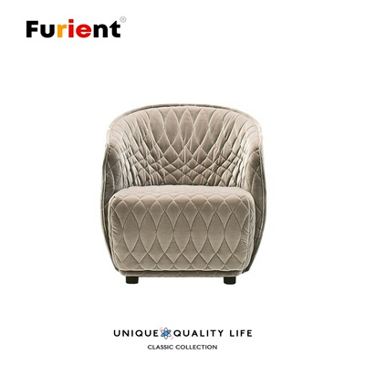 Furient设计师家具 redondo 1 seat sofa/小户型客厅单人位沙发