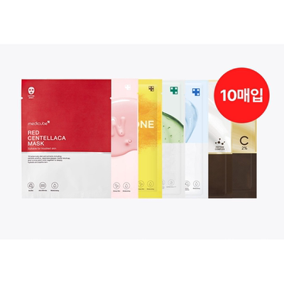 medicube贴片提亮肤色保湿胶原蛋白提亮淡化皱纹面膜