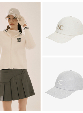 韩国代购 SOUTHCAPE26年SS女士高尔夫棒球帽鸭舌帽SCW26SACP14