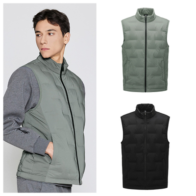 韩国正品代购 26年ANEW高尔夫SS男士立领拼接鹅绒马甲AGFWMDV40