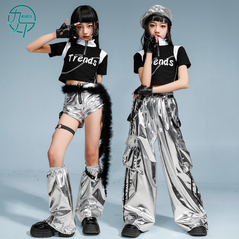 女童jazz爵士舞炸街走秀演出服
