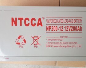 恩科NTCCA蓄电池12V200AHNP200-12太阳能免维护电池包邮