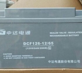 台达蓄电池DCF126-12/65S铅酸免维护DCF126/65S ups电池包邮