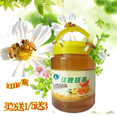 金露虹纯正天然洋槐蜂蜜2斤1000g