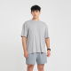 新品 条纹拼接短袖 男运动T恤透气速干薄款 DRIOTOPIA2025夏季 套头衫