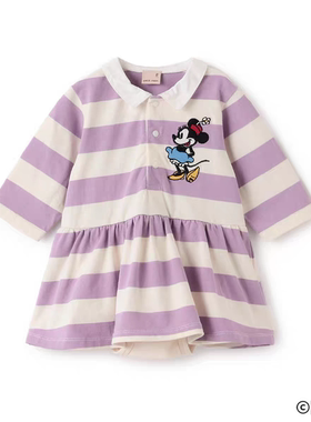 4件7折 日单Petit main外贸童装爬服群包屁衣日系petitmain爬服群