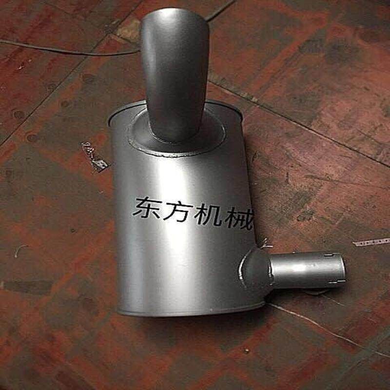 挖机配件小松PC200-6/7/8/6D102/6D107消声器排气管烟筒消音器