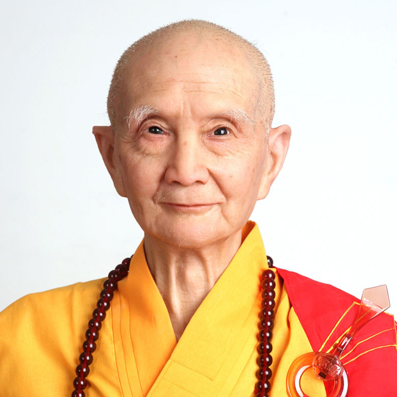 仿真人硅胶蜡像来图订制和尚活佛道士全身半身像定制展馆博物馆