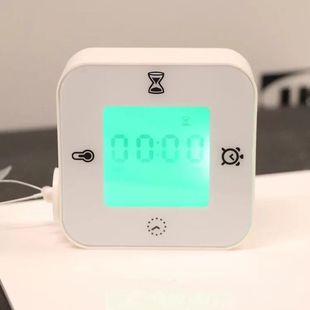 库克斯洛托普 钟温度计闹钟计时器静音时钟表多功能宜家国内代购