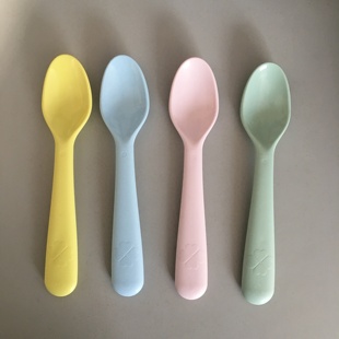 卡拉斯 餐具4件套可爱餐具套婴儿用勺宜家国内代购