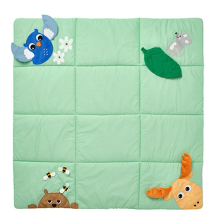 宜家国内代购桑德比 儿童游戏垫宝宝爬行毯子100x100厘米