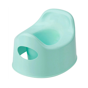 宜家国内代购丽拉 儿童便壶天蓝色幼儿尿壶尿盆坐便器