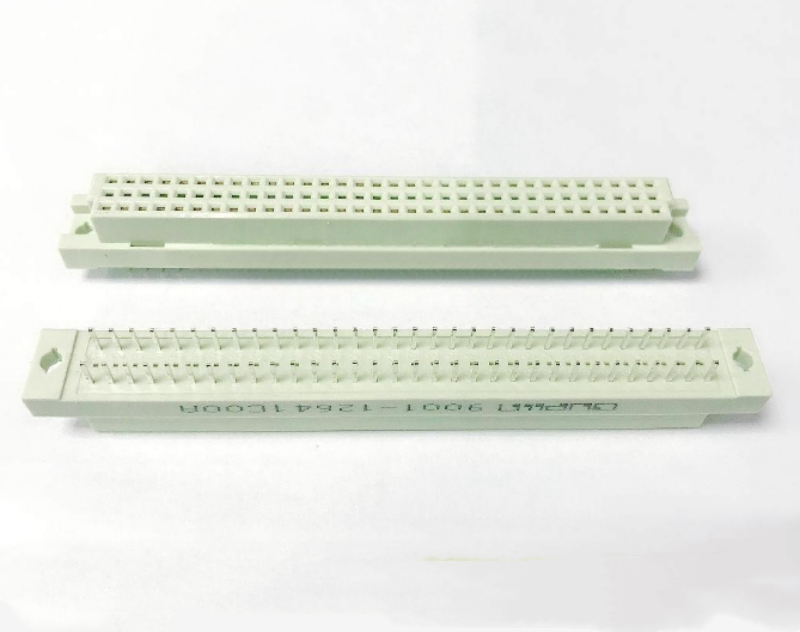 欧式插座 欧品9001-12641COOA 364直孔 焊板直插