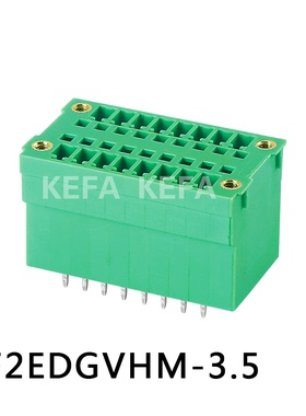 接线端子 KF2EDGVHM-3.5 间距3.5MM 极数2*2P-2*12P 双层 科发