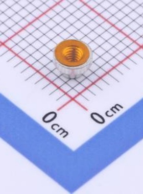 贴片圆螺母 TH162010CTJ 电路板表贴 圆螺母柱 M2X1 铜镀锡 黄铜