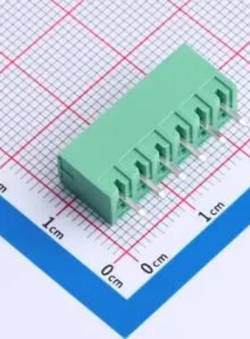 WJ15EDGVC-3.5-6P 插拔式 3.5mm 接线端子1x6P 排数 1 每排P数 6