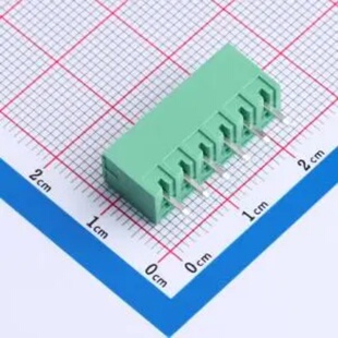 WJ15EDGVC-3.5-6P 插拔式 3.5mm 接线端子1x6P 排数 1 每排P数 6