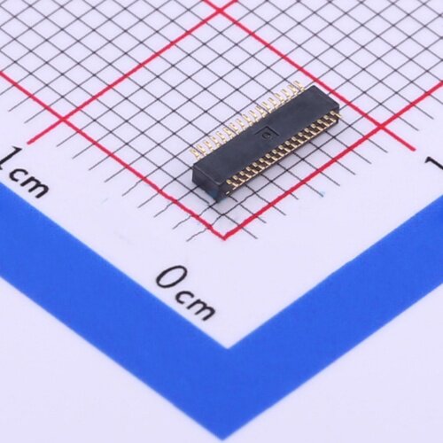 板对板与背板连接器 DF40C-30DP-0.4V(51) 封装SMD,P=0.4mm 编带