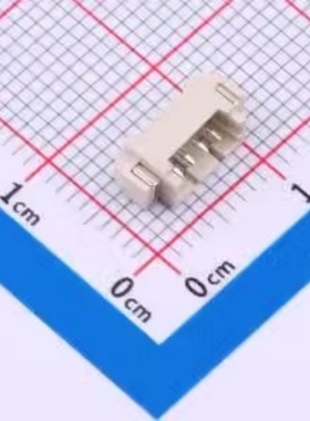1x4P 间距:1.25mm卧贴米色线对板针座 HCZZ0001-4封装SMDP=1.25mm