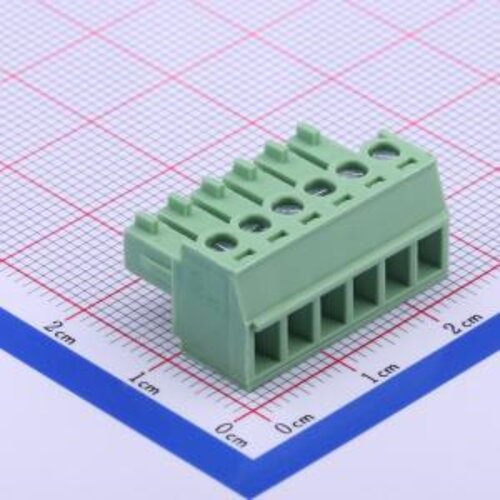 WJ15EDGK-3.81-6P 插拔式接线端子3.81mm 1x6P 排数1 每排P数6
