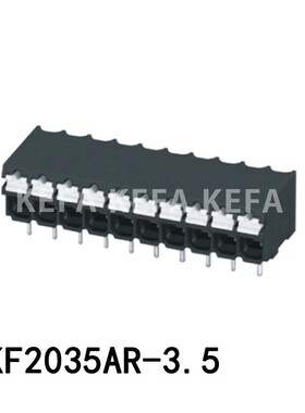 科发电子 KF2035AR-3.5 间距3.5MM 2P--12PIN 黑色 SMT接线端子