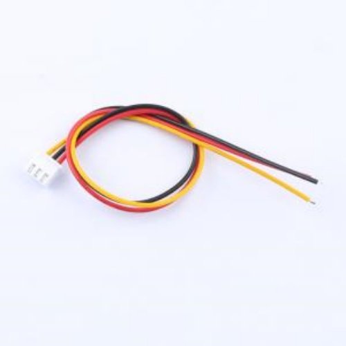 2.54-3P DT 200mm 24 AWG杜邦线 单头端子线公座 线长200mm 24AWG