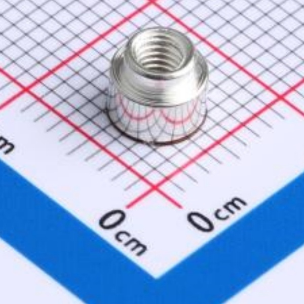 圆螺母SMTSOM330STR电路板表贴圆螺母柱PCB贴片连接器M3X3 铁镀锡