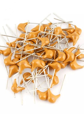 无极独石电容 270 50V 27PF 27P 脚距5.08mm 直插 陶瓷电容 50V