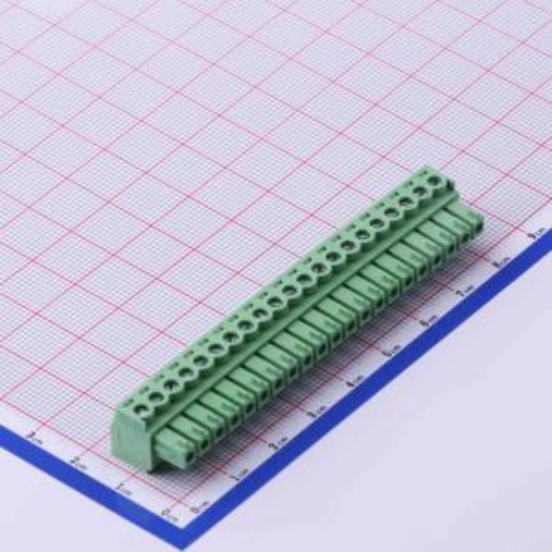 WJ15EDGK-3.81-21P 插拔式接线端子3.81mm 1x21P 排数1 每排P数21