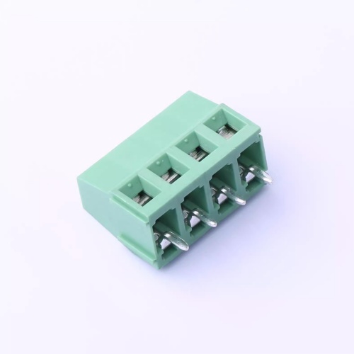 DB128V-5.08-4P-GN-S螺钉式接线端子5.08mm1x4P排数1每排P数4直插
