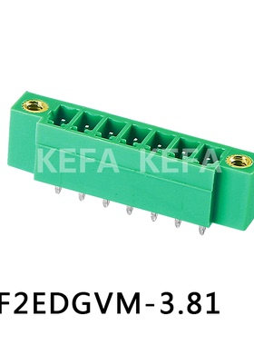 科发电子工厂直销 插拔式PCB接线端子 KF2EDGVM 间距3.5/3.81MM
