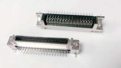 接插件 焊板式 SCSI -14P 20P 26P 36P 50P 68P 90度 母 槽式