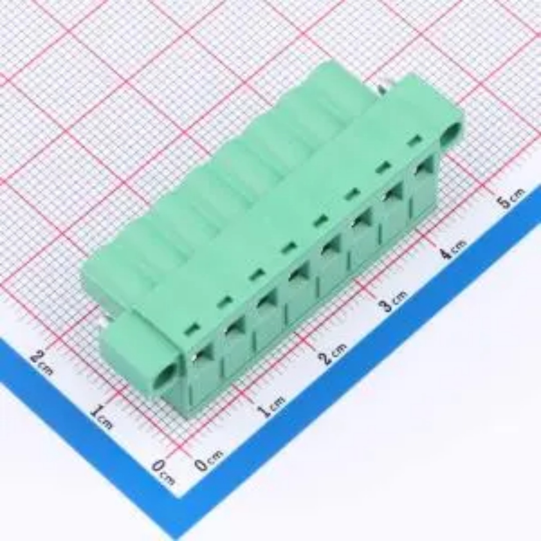 WJ2EDGKM-5.08-8P 插拔式 5.08mm 接线端子1x8P 排数 1 每排P数 8