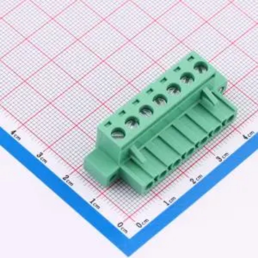 WJ2EDGKM-5.08-7P 插拔式 5.08mm 螺丝固定1x7P 排数 1 每排P数 7