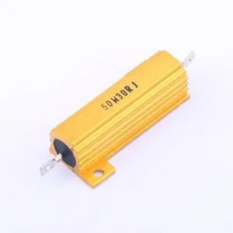 HoRX-50W-30R-5%  铝壳/瓷管电阻 30Ω ±5% 50W 封装：螺栓安装