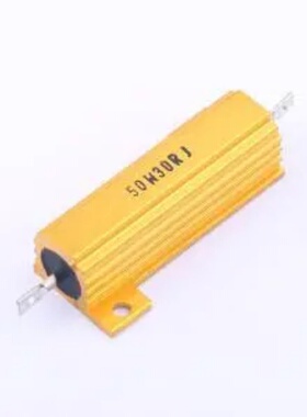 HoRX-50W-30R-5%  铝壳/瓷管电阻 30Ω ±5% 50W 封装：螺栓安装