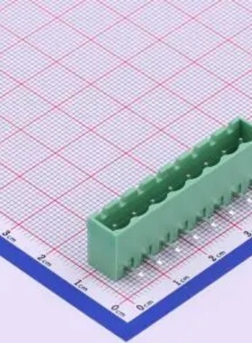 WJ2EDGRC-5.08-8P 插拔式5.08mm接线端子1x8P 弯插 排数1每排P数8