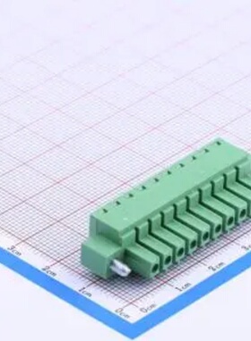 WJ15EDGKM-3.81-10P插拔端子3.81mm带耳朵1X10P螺丝固定每排P数10