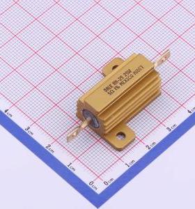 RH0255R000FE02  铝壳/瓷管电阻  5Ω ±1% 25W  封装：螺栓安装