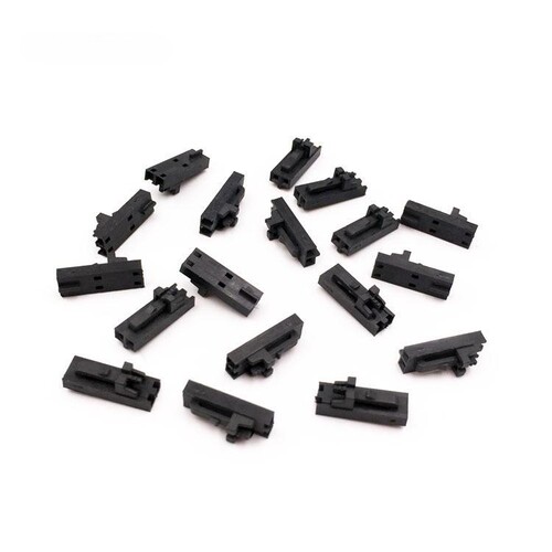 接插件镀金连接器CKM2543-2P3P4P6P7P8P10P18P立式 杜邦带锁胶壳