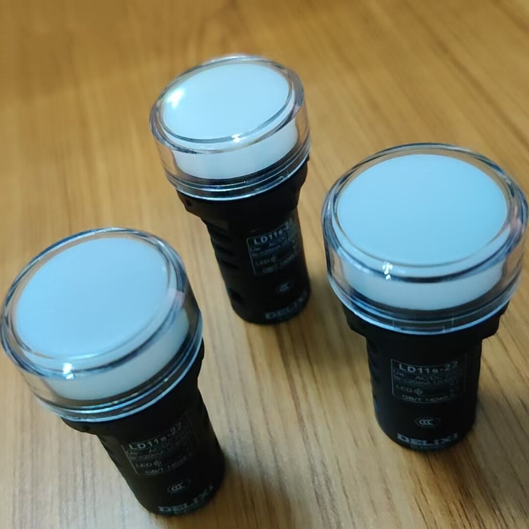 德力西LAY5s 指示灯LAY5s-ZS AC 220V 白(指示灯) LAY5SZSM5