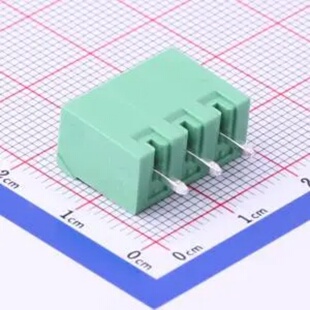 WJ2EDGVC-5.08-3P 插拔式5.08mm接线端子1x3P 直插 排数1每排P数3